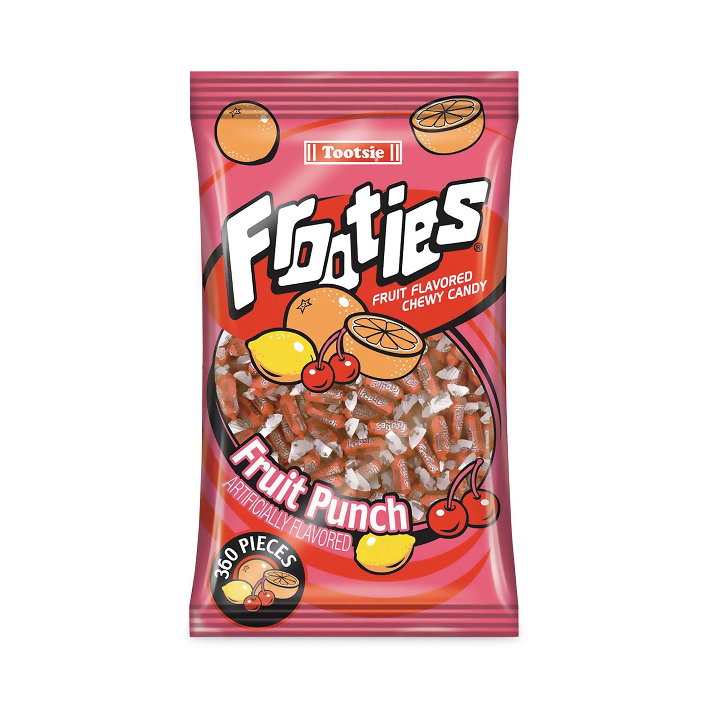 Frooties, Fruit Punch, 38.8 oz Bag, 360 Pieces/Bag