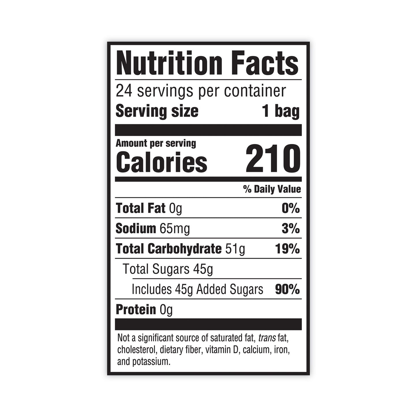 Chewy Candy, Watermelon, 2 oz Bags, 24/Carton