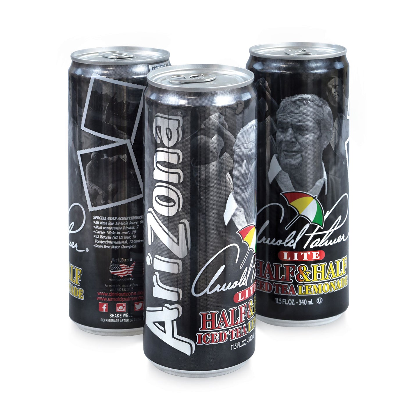 Arnold Palmer Half and Half Iced Tea and Lemonade, 11.5 oz Bottle, 30/Carton