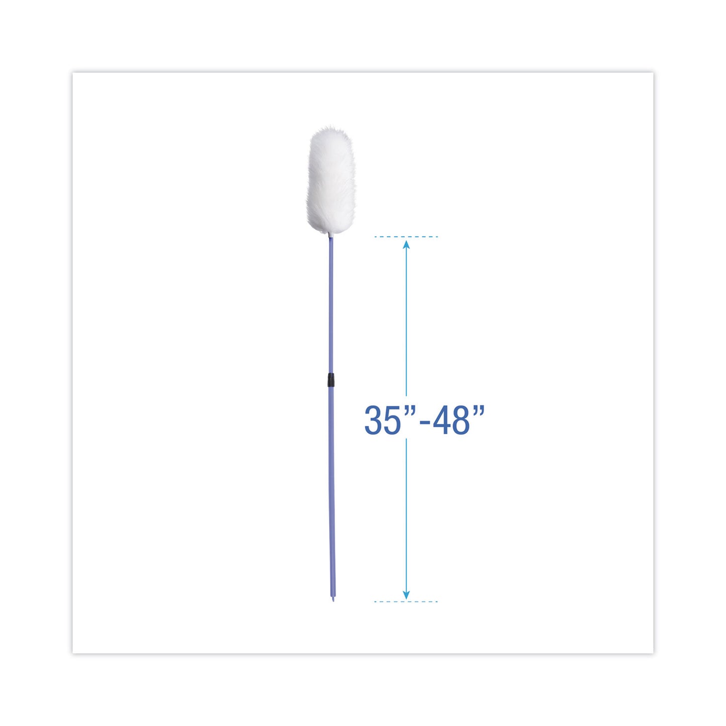 Lambswool Duster, 35" to 48" Extendable Plastic Handle