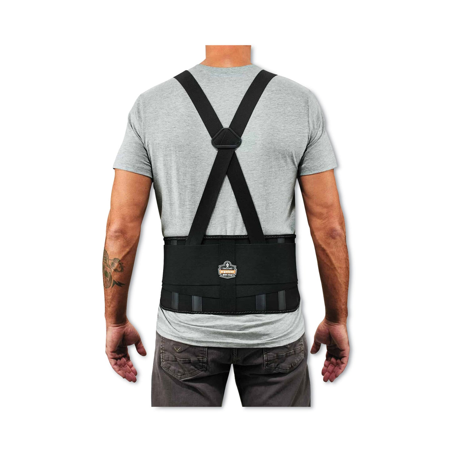 ProFlex 1625 Elastic Back Support Brace, X-Large, 38" to 42" Waist, Black