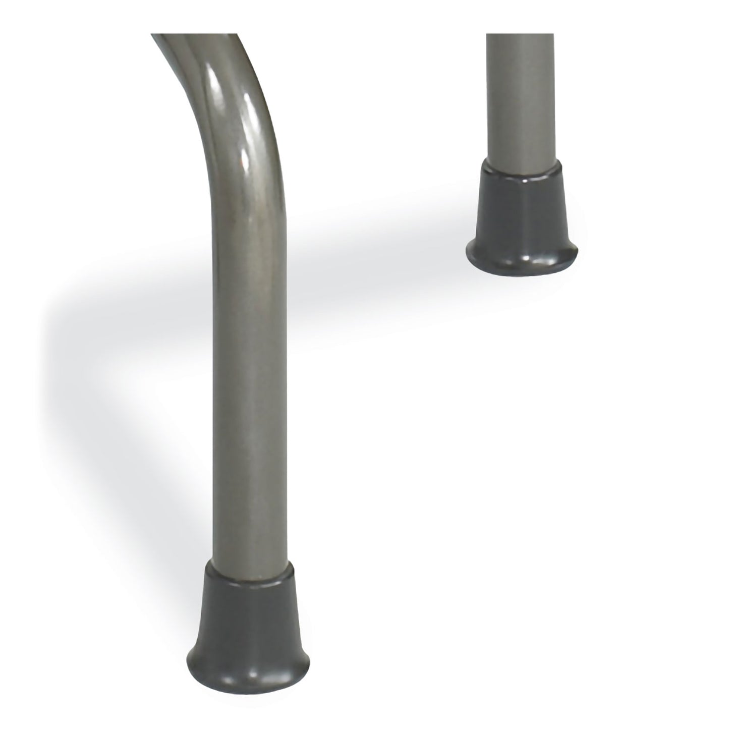 Diesel Low Base Stool, Backless, Supports Up to 250 lb, 16" to 22" Seat Height, Black Seat, Pewter Base