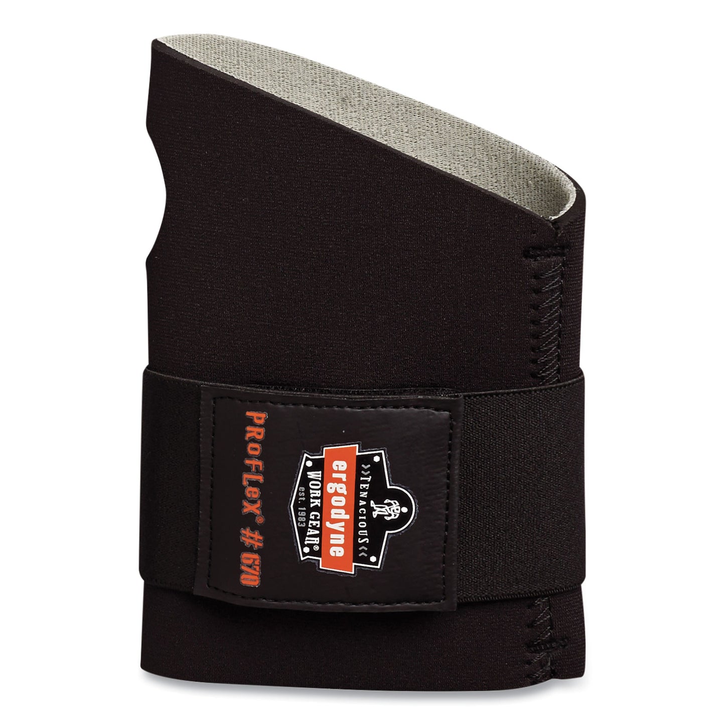 ProFlex 670 Ambidextrous Single Strap Wrist Support, Small, Fits Left Hand/Right Hand, Black