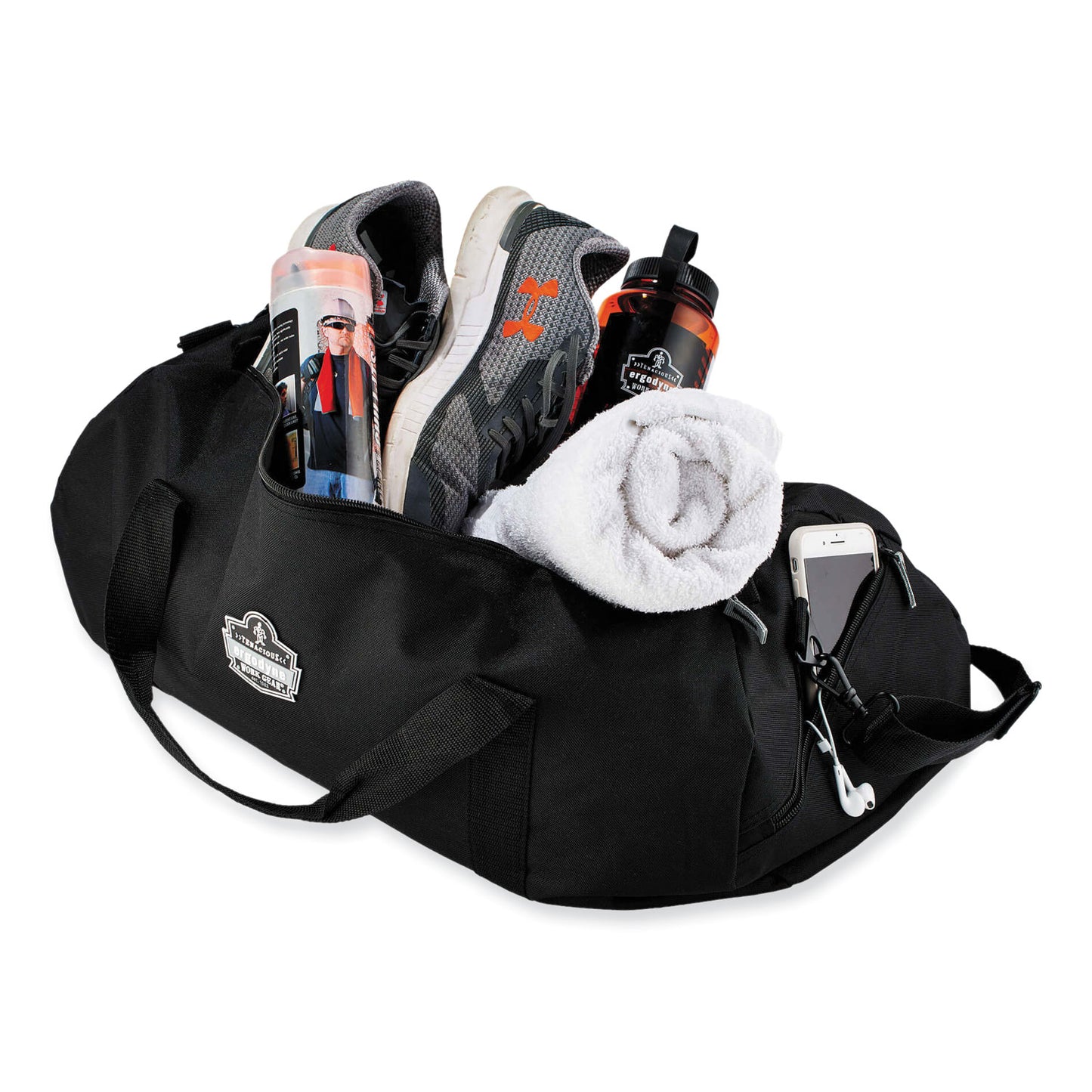 Arsenal 5020P Gear Duffel Bag, Polyester, Small, 12 x 23 x 12, Black