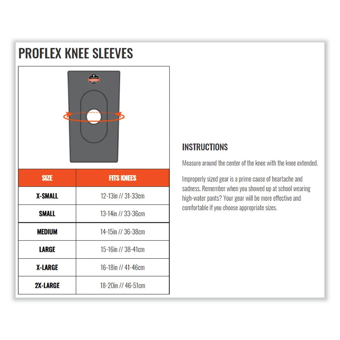 ProFlex 620 Open Patella Spiral Stays Knee Sleeve, 2X-Large, Black