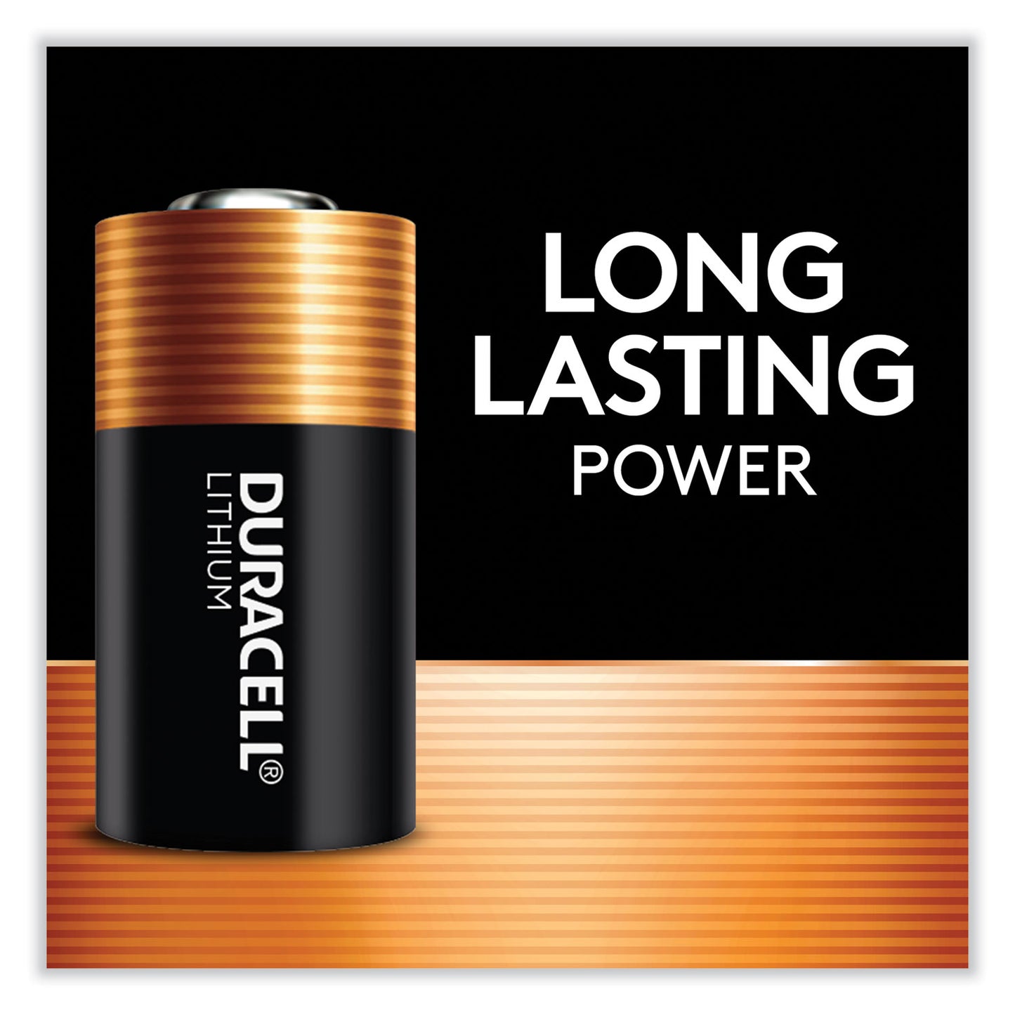 Specialty High-Power Lithium Battery, 123, 3 V, 2/pack