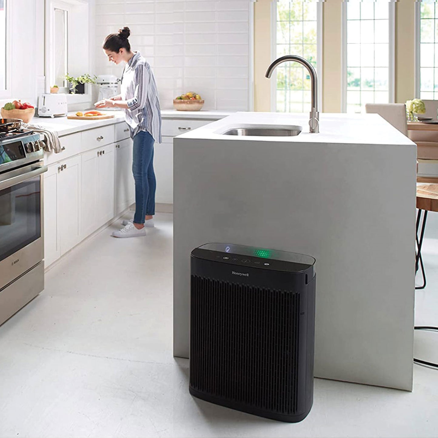 Insight Air Purifier HPA5300B, 500 sq ft Room Capacity, Black