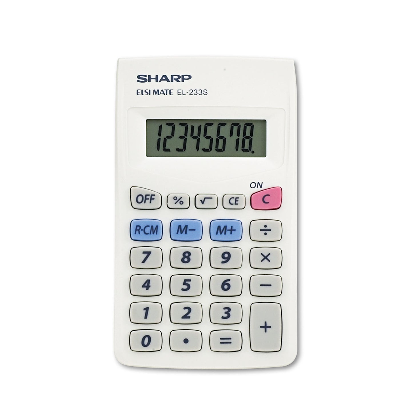 El233sb Pocket Calculator, 8-Digit Lcd
