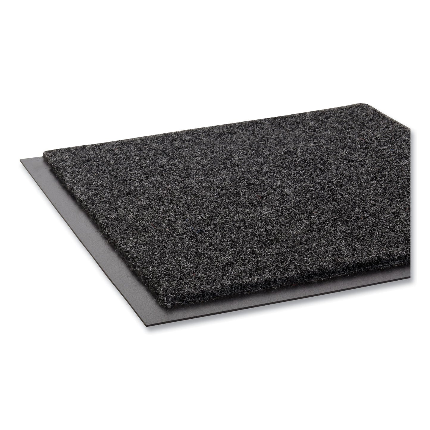 EcoStep Wiper Mat, Rectangular, Charcoal Gray Cut Pile Surface, 48" x 96"