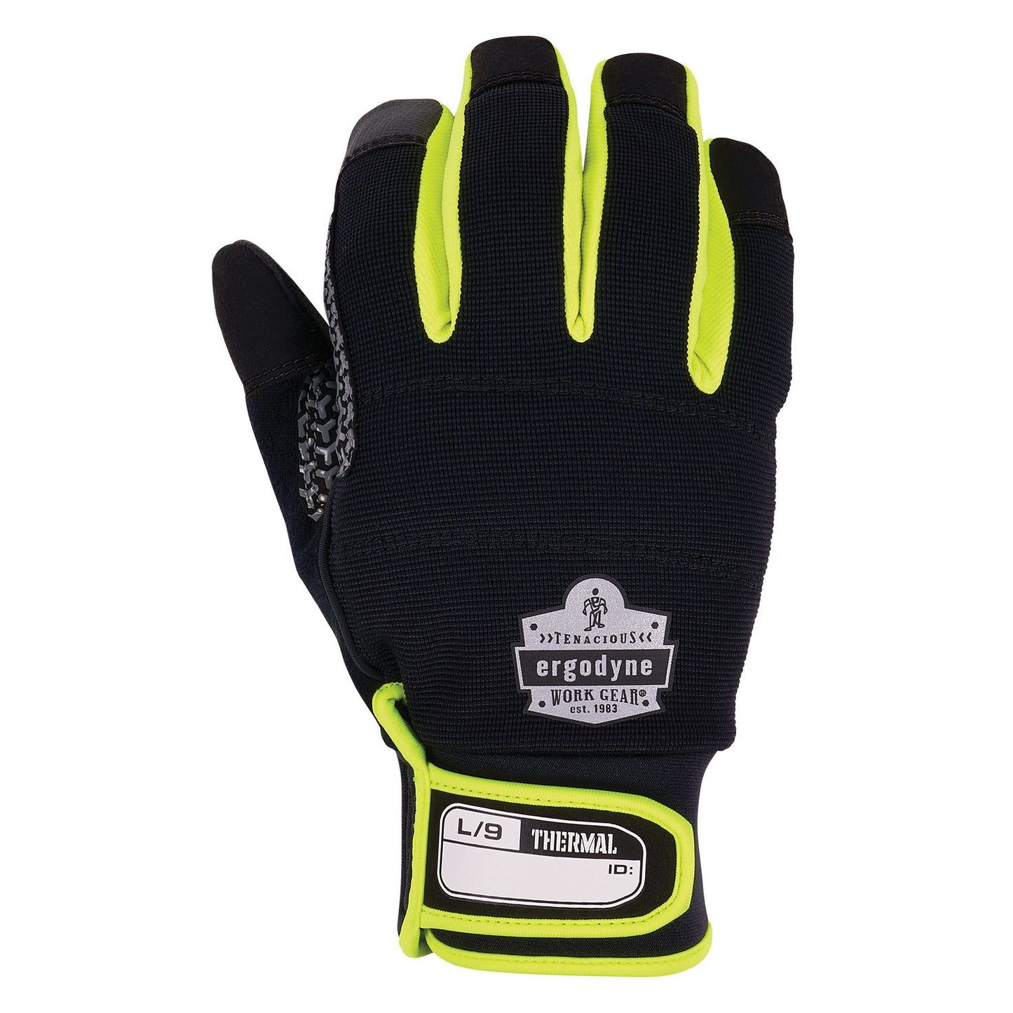 ProFlex 850 Insulated Freezer Gloves, EN388: 3X22B, 9" Long, X-Small, Black, Pair