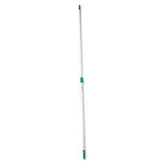 Opti-Loc Extension Pole, 8 Ft, Two Sections, Green/silver