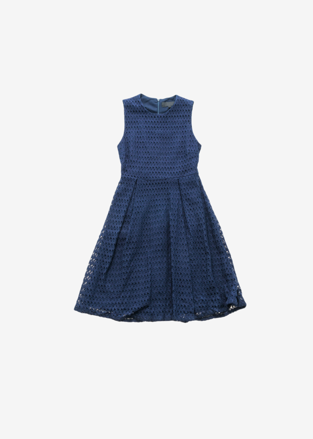 Warm Fit-and-Flare Winter Dress with Fleece Lining