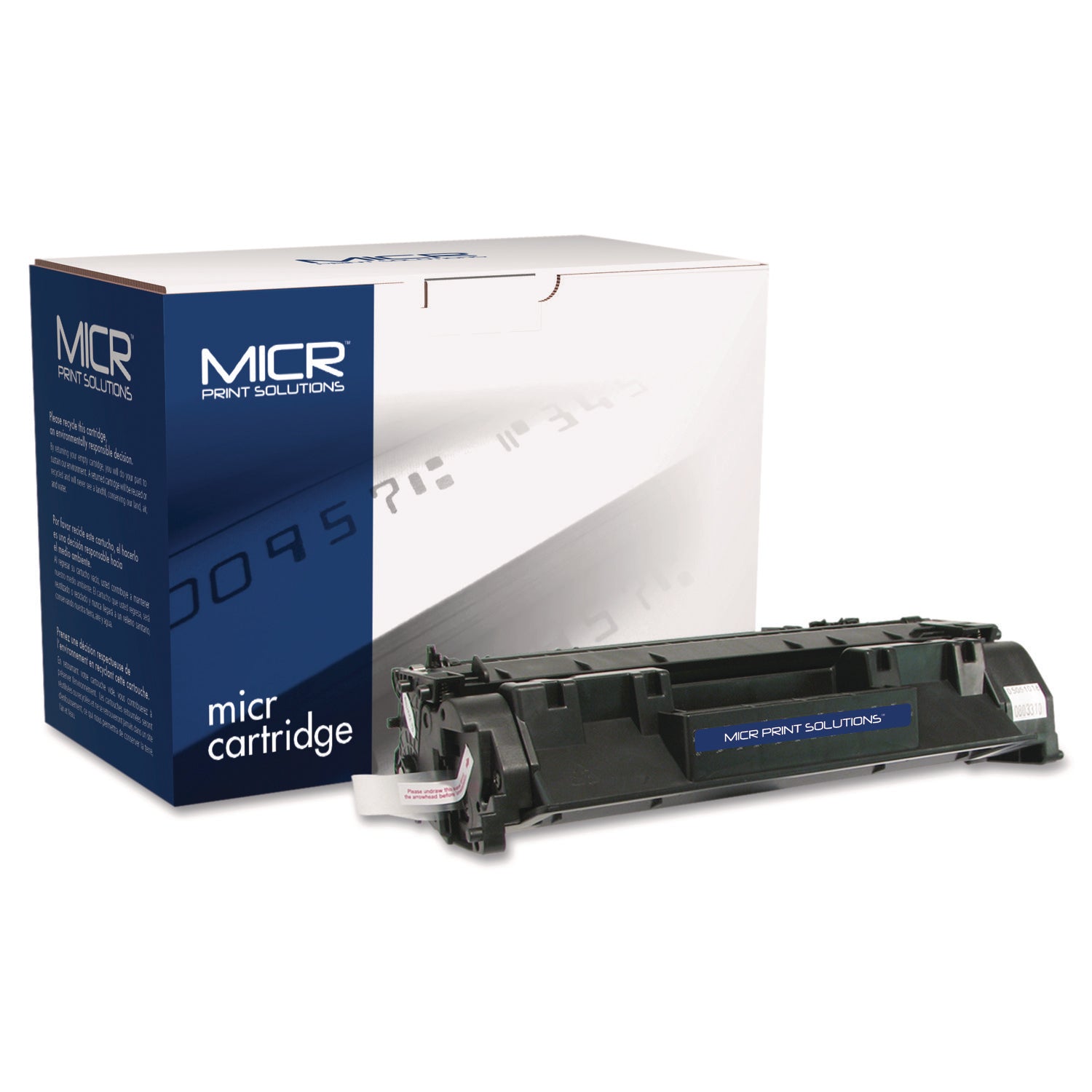 Compatible CE505X(M) (05XM) High-Yield MICR Toner, 6,000 Page-Yield, Black
