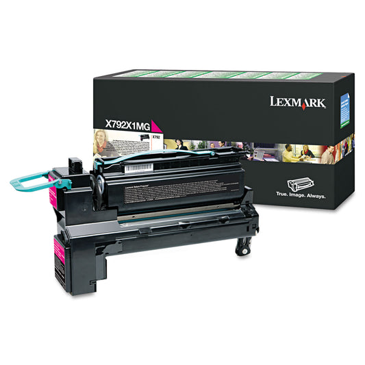 X792x1mg Return Program Extra High-Yield Toner, 20,000 Page-Yield, Magenta