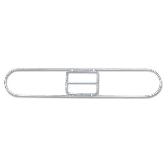 Clip-On Dust Mop Frame, 24 x 3.25, Steel Wire, Black
