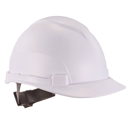 Skullerz 8967 Class E Lightweight Cap-Style Hard Hat, 6-Point Standard Ratchet, One Size Fits Most (6.5 to 8.25), White