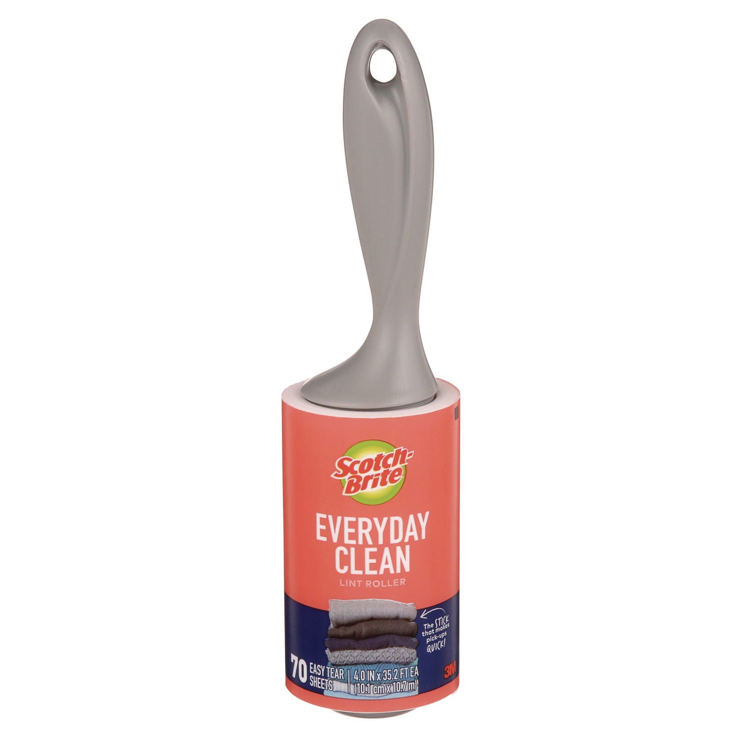 Everyday Clean Lint Roller, 70 Sheets/Roll