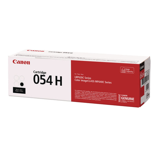 3028c001 (054h) High-Yield Toner, 3,100 Page-Yield, Black