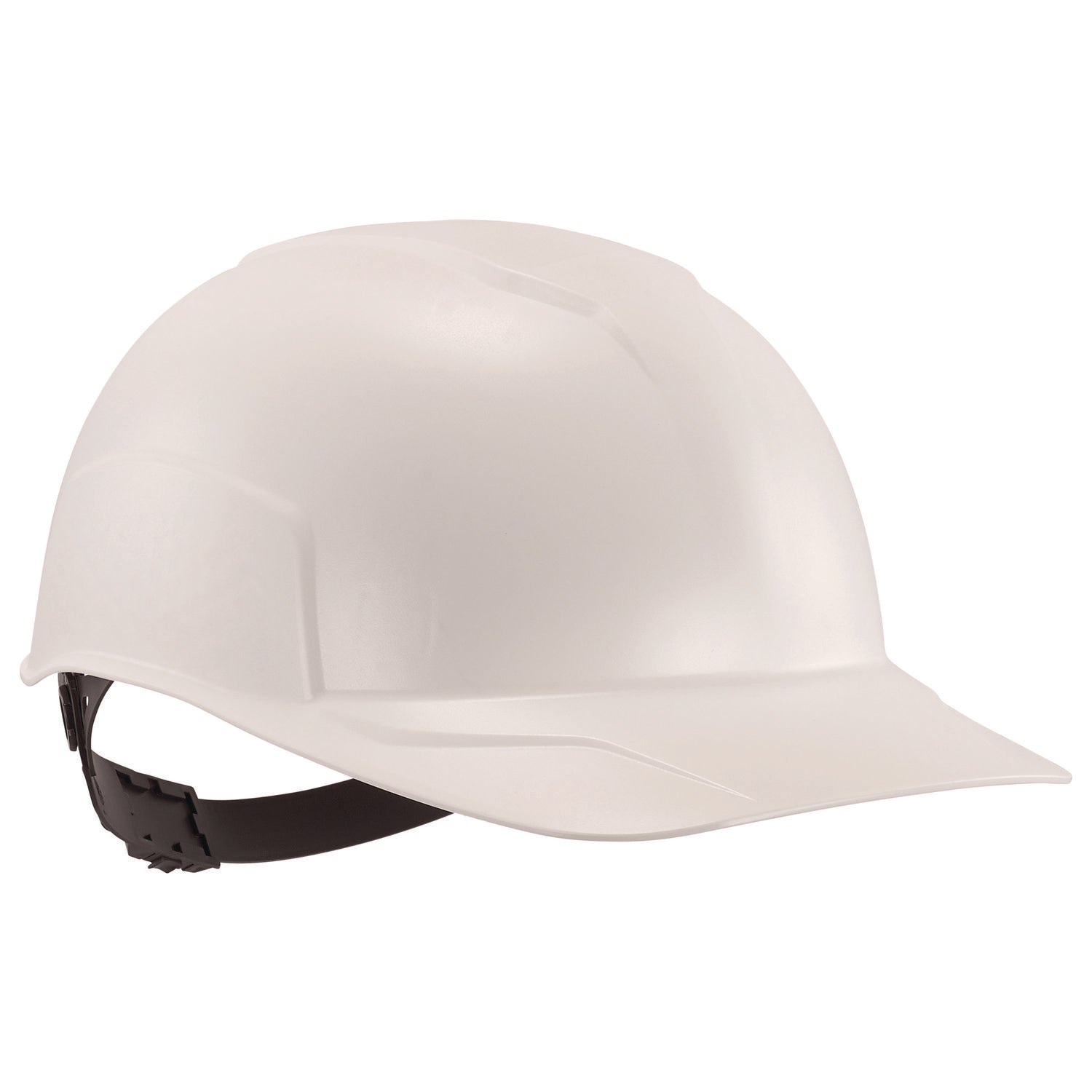 Skullerz 8952 Hard Shell Bump Cap, Short Front Brim, One Size Fits Most (6.13 to 8), White