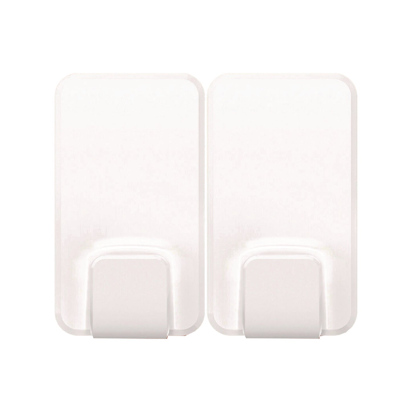 X-large Utility Hooks, Plastic, White, Supports 15 lb, 2/Pack