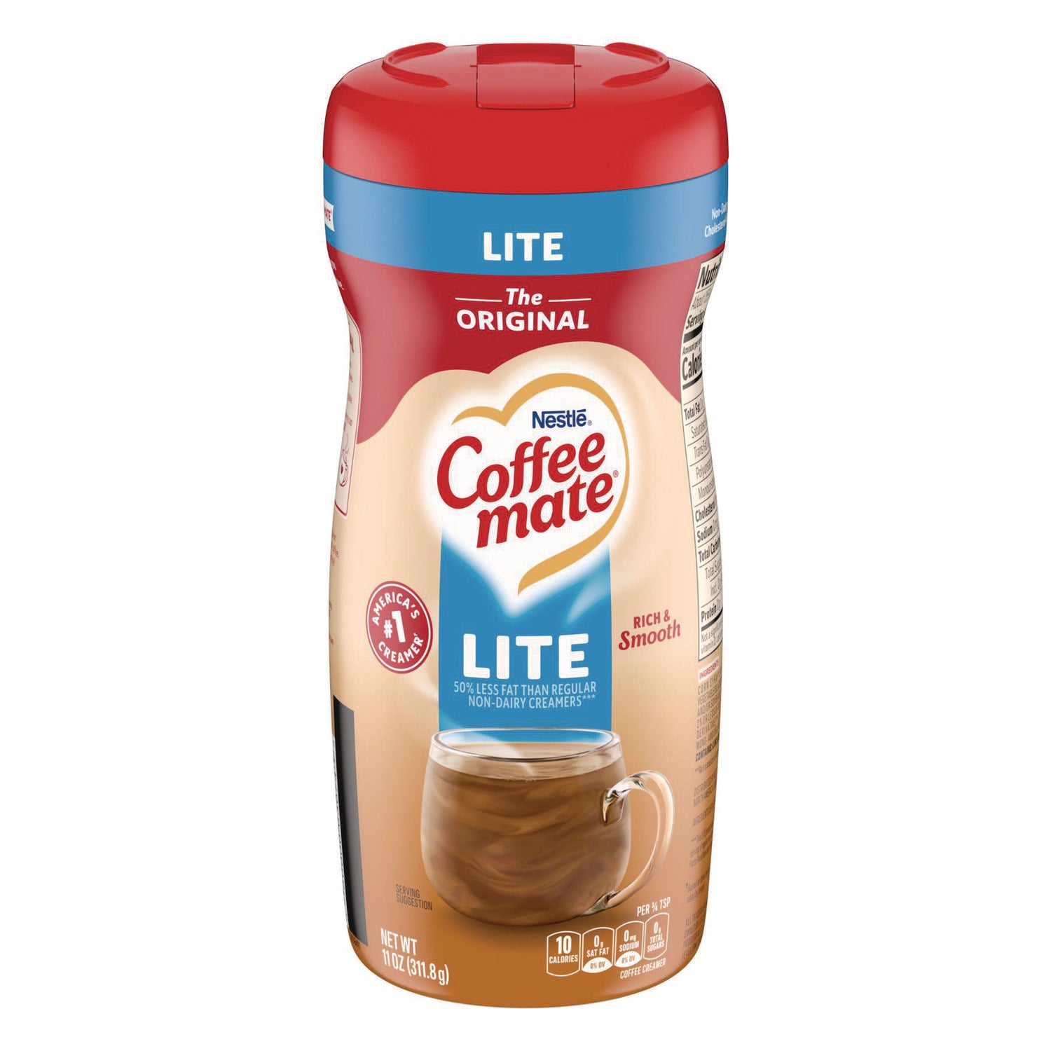 Powdered Creamer, Original Lite, 11 oz Canister