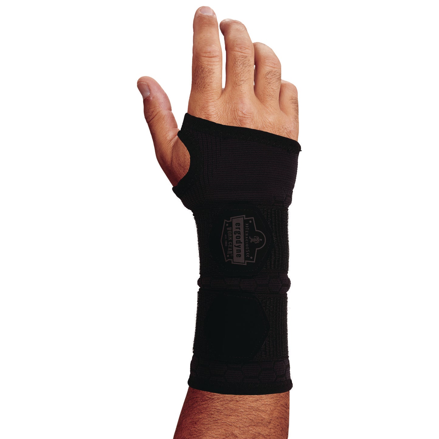 ProFlex 685 Wrist Support Sleeve with Double Strap, Medium, Fits Left Hand/Right Hand, Black