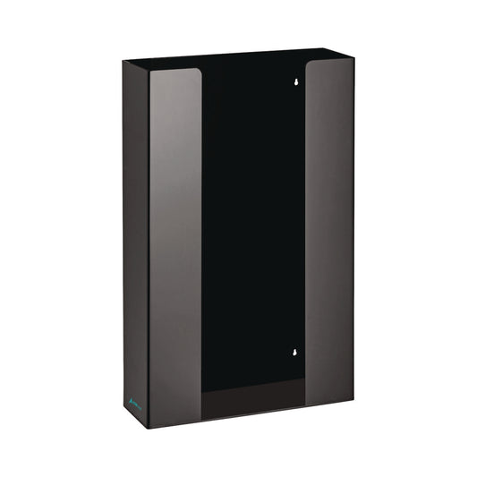 Acrylic Glove Dispenser, Triple Box Capacity, 10.2 x 3.5 x 16.1, Black