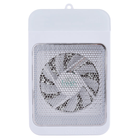 Ourfreshe Dispenser, 2.71 X 4.19 X 6.68, White