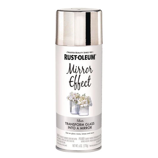 Specialty Mirror Effect Spray Paint, High Gloss Mirror, 6 oz Aerosol Can