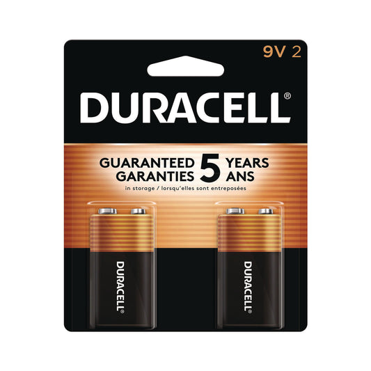 Coppertop Alkaline 9v Batteries, 2/pack