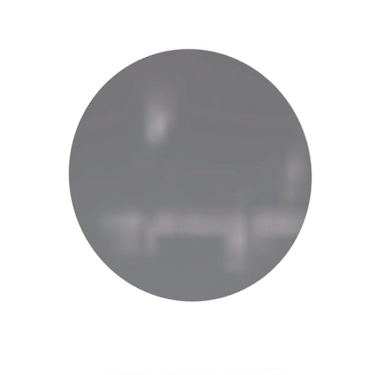 Coda Low Profile Circular Non-Magnetic Glassboard, 24 x 24, Smoke Surface