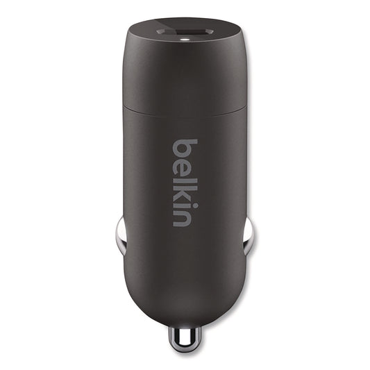 BOOST CHARGE USB-PD Car Charger + USB-C to USB-C Cable, 30 W, USB-C, Black