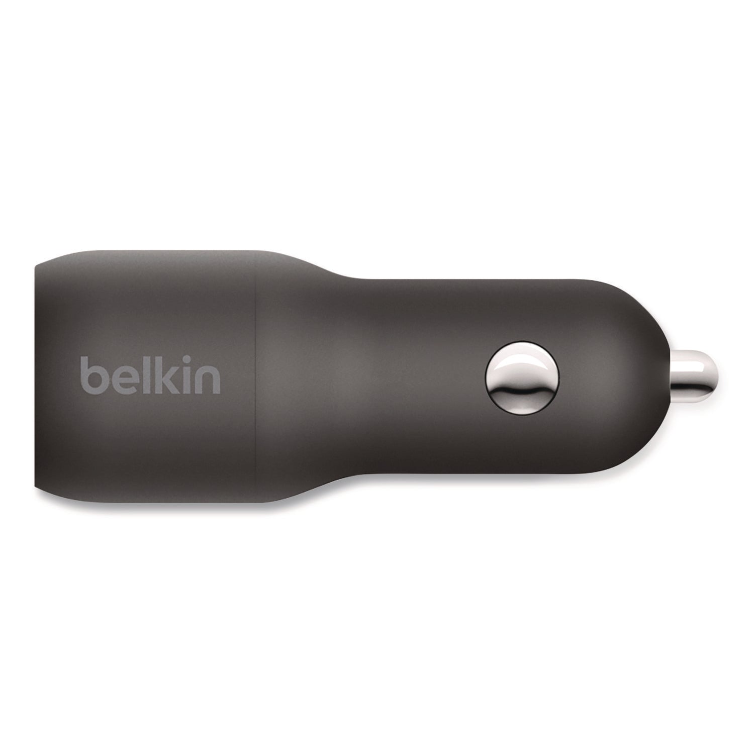 BOOST CHARGE Dual Car Charger with PPS, USB-A/USB-C, Black