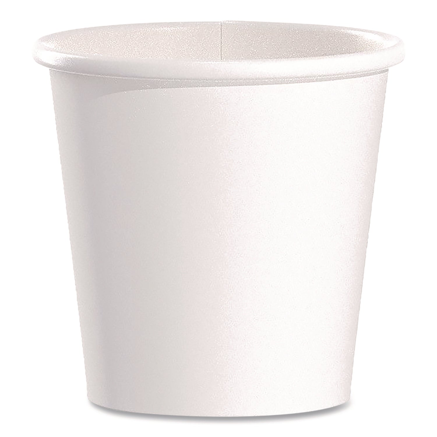 Paper Hot Cups, 4 oz, White, 50/Pack
