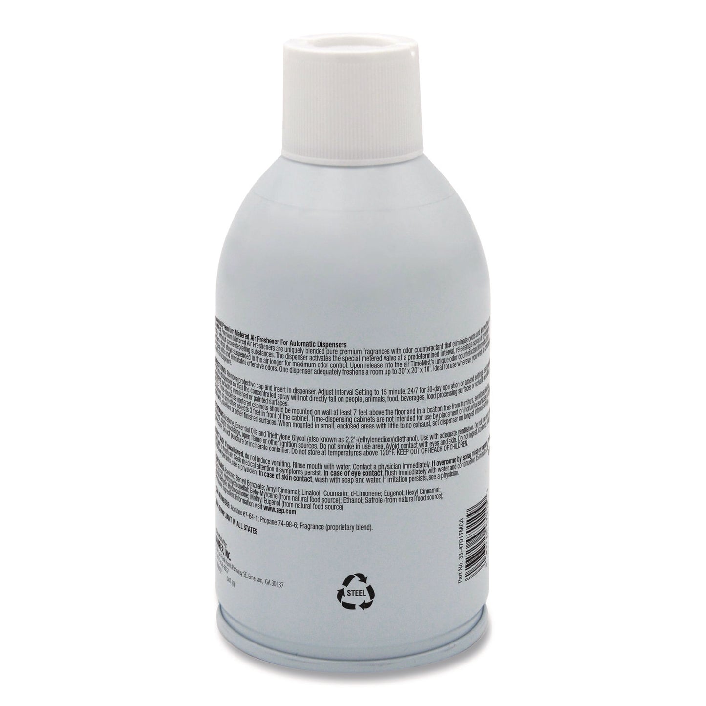 Premium Metered Air Freshener Refill, Dutch Apple and Spice, 7.1 oz Aerosol Spray