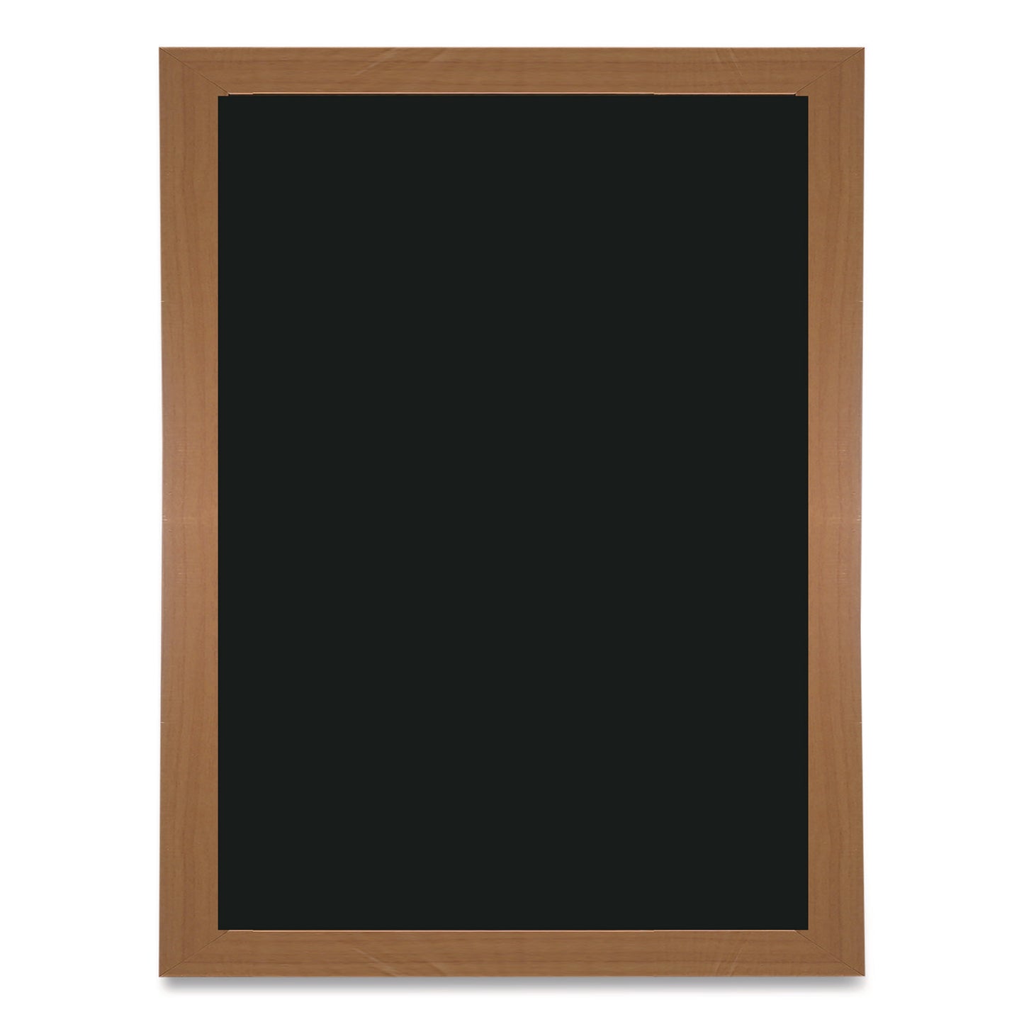 Chalkboard Sign, Black Surface, Brown Frame, 12 x 16