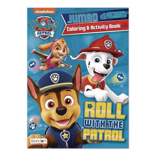 Nickelodeon Paw Patrol Jumbo Coloring and Activity Book, Ages 3 and Up, 10.75 x 7.75 Sheets, 64 Pages