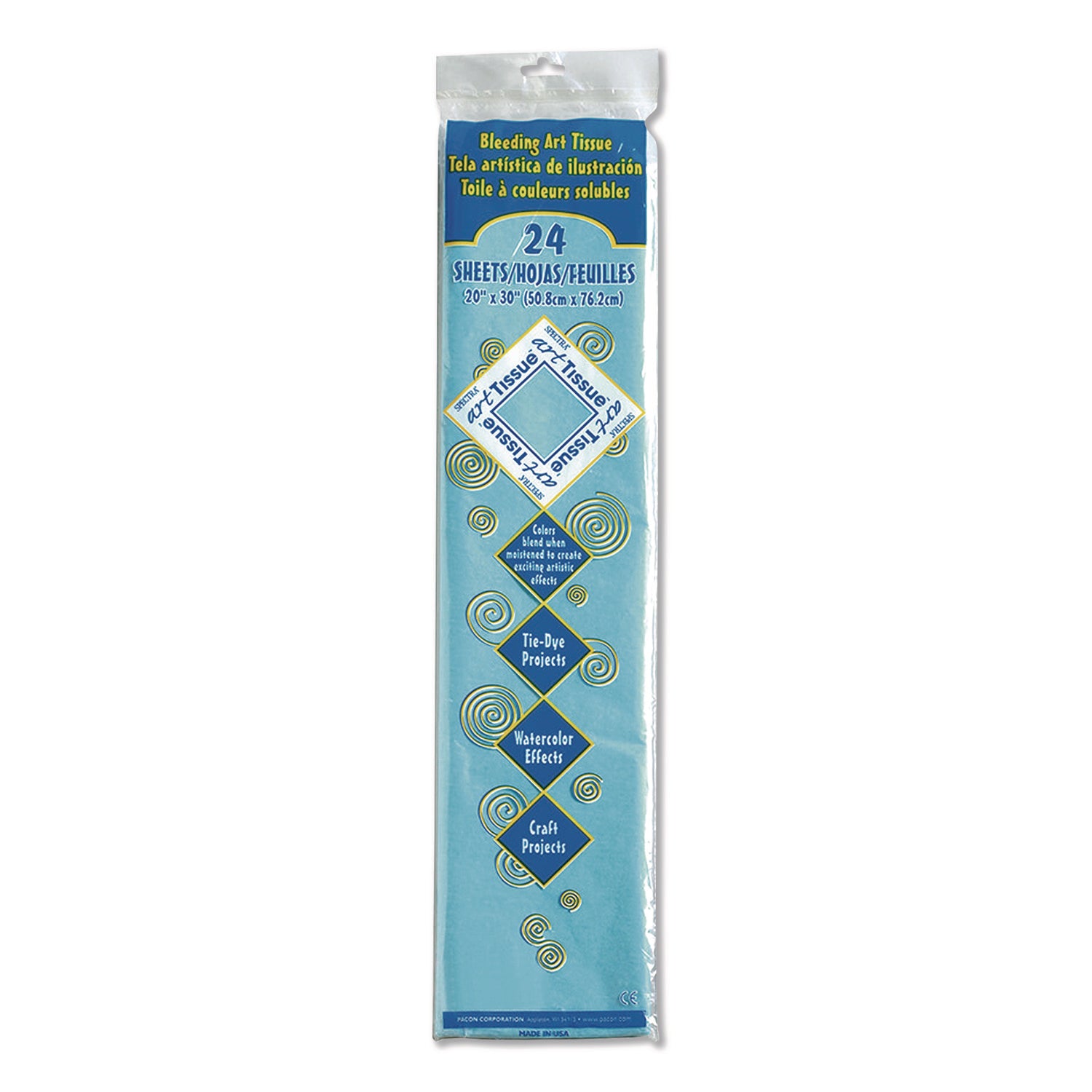 Spectra Art Tissue, 23 lb Tissue Weight, 20 x 30, 24/Pack