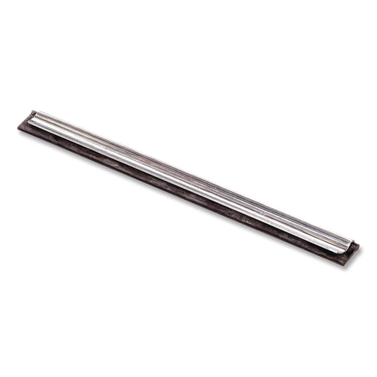 Stainless Steel "S" Channel with Soft Rubber, 10" Wide Blade