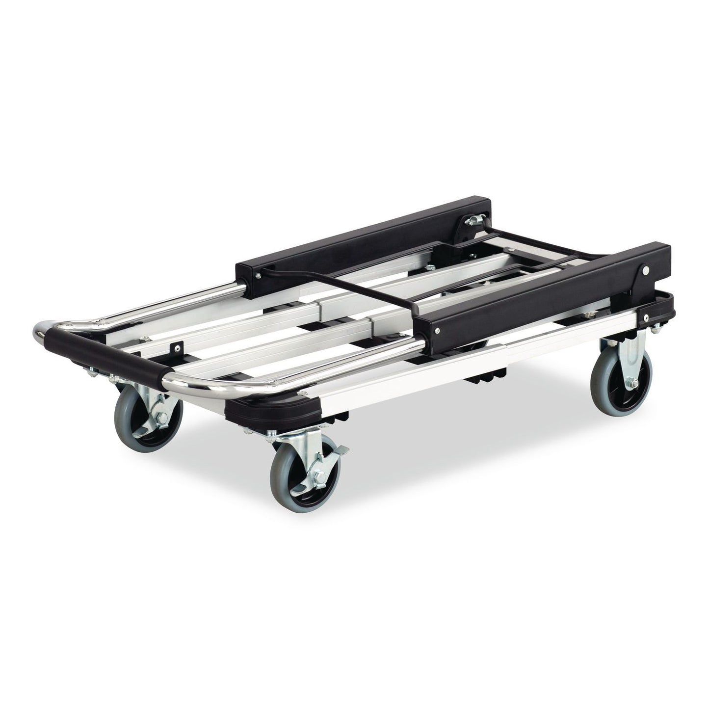 Stow-Away Collapsible Medium Hand Truck, 275 Lb Capacity, 19 X 17.75 X 38.75, Aluminum