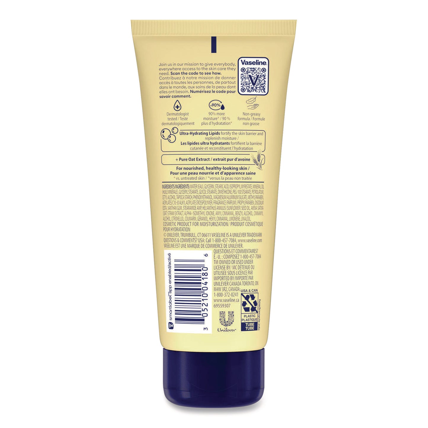 Intensive Care Nourishing Moisture Body Lotion, 3.4 oz Squeeze Tube