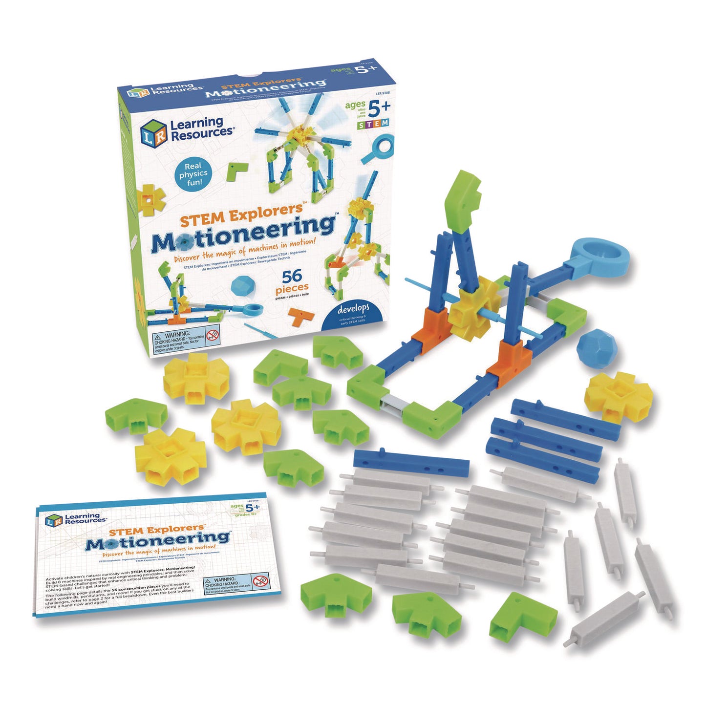 STEM Explorers Motioneering, Grades K to 2, 56 Pieces