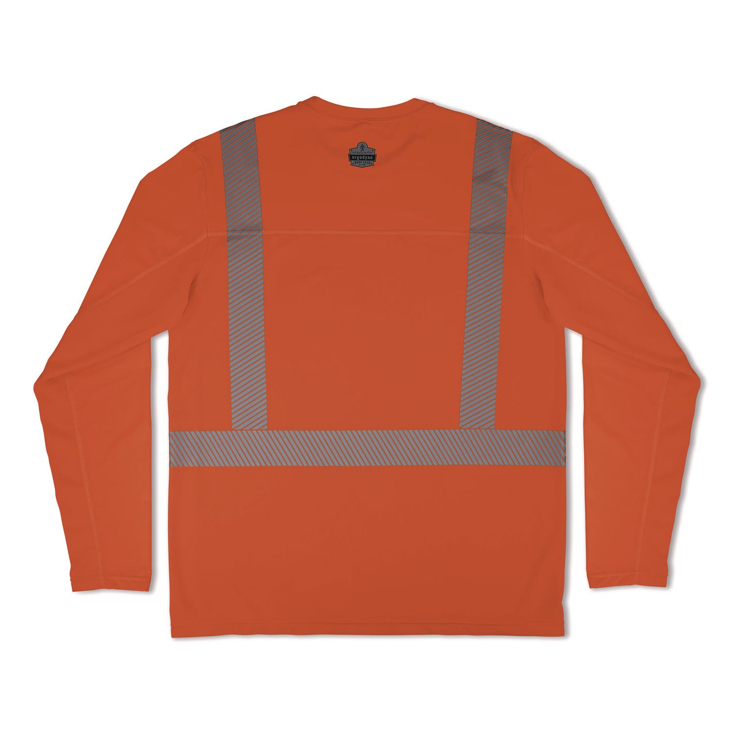 Chill-Its 6688 Type R Class 2 Cooling Hi-Vis Sun Shirt with UV Protection, Medium, Orange