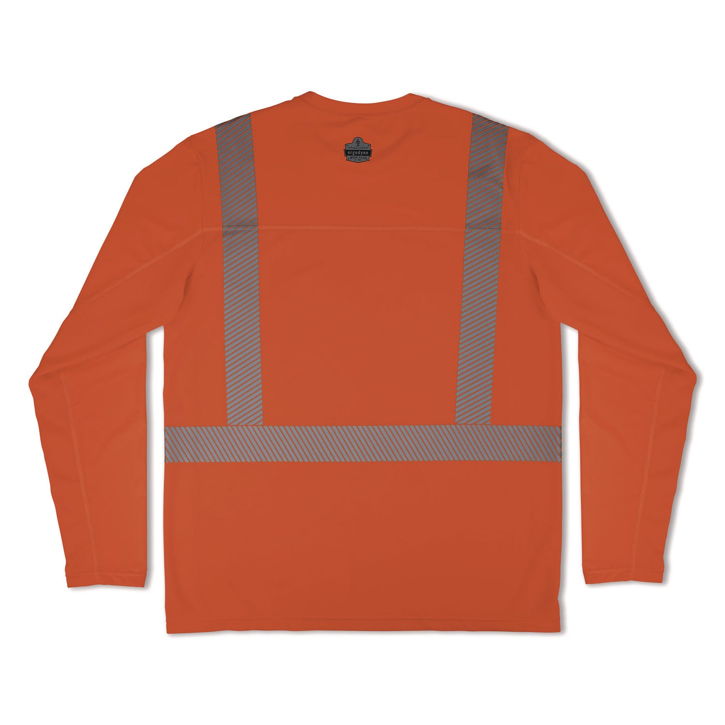 Chill-Its 6688 Type R Class 2 Cooling Hi-Vis Sun Shirt with UV Protection, Large, Orange