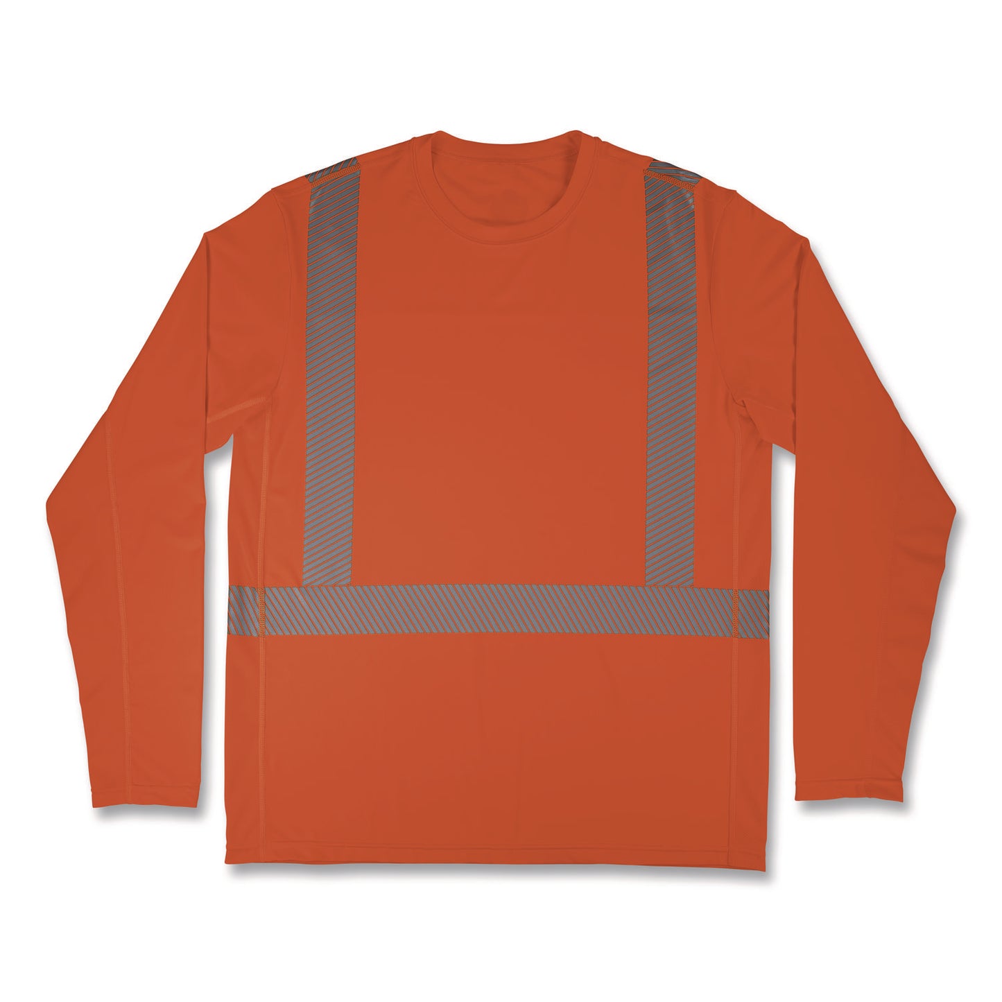 Chill-Its 6688 Type R Class 2 Cooling Hi-Vis Sun Shirt with UV Protection, 2X-Large, Orange