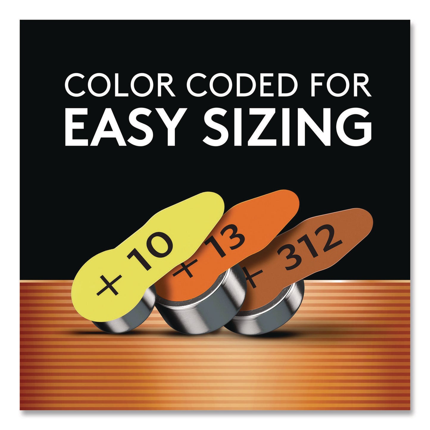 Hearing Aid Battery, #13, 16/pack