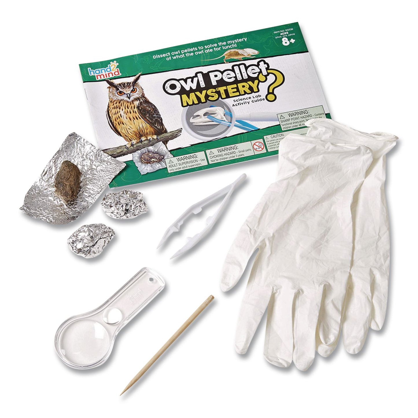 Owl Pellet Mystery Science Lab Kit, Grades 3 to 8