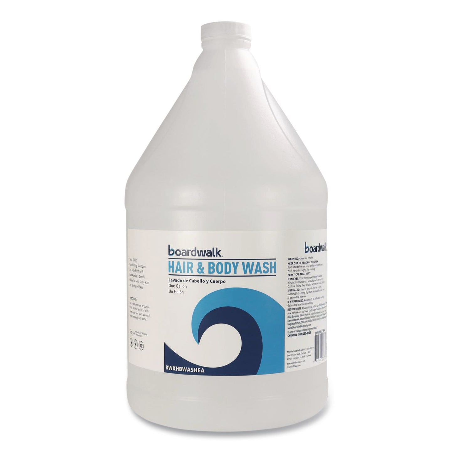 Hair and Body Wash, Green Tea Lemongrass Scent, 1 gal Bottle