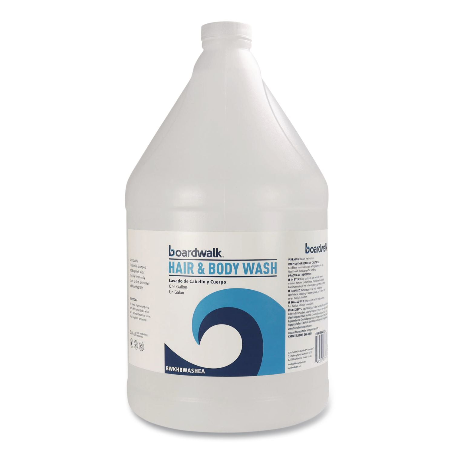 Hair and Body Wash, Green Tea Lemongrass Scent, 1 gal Bottle
