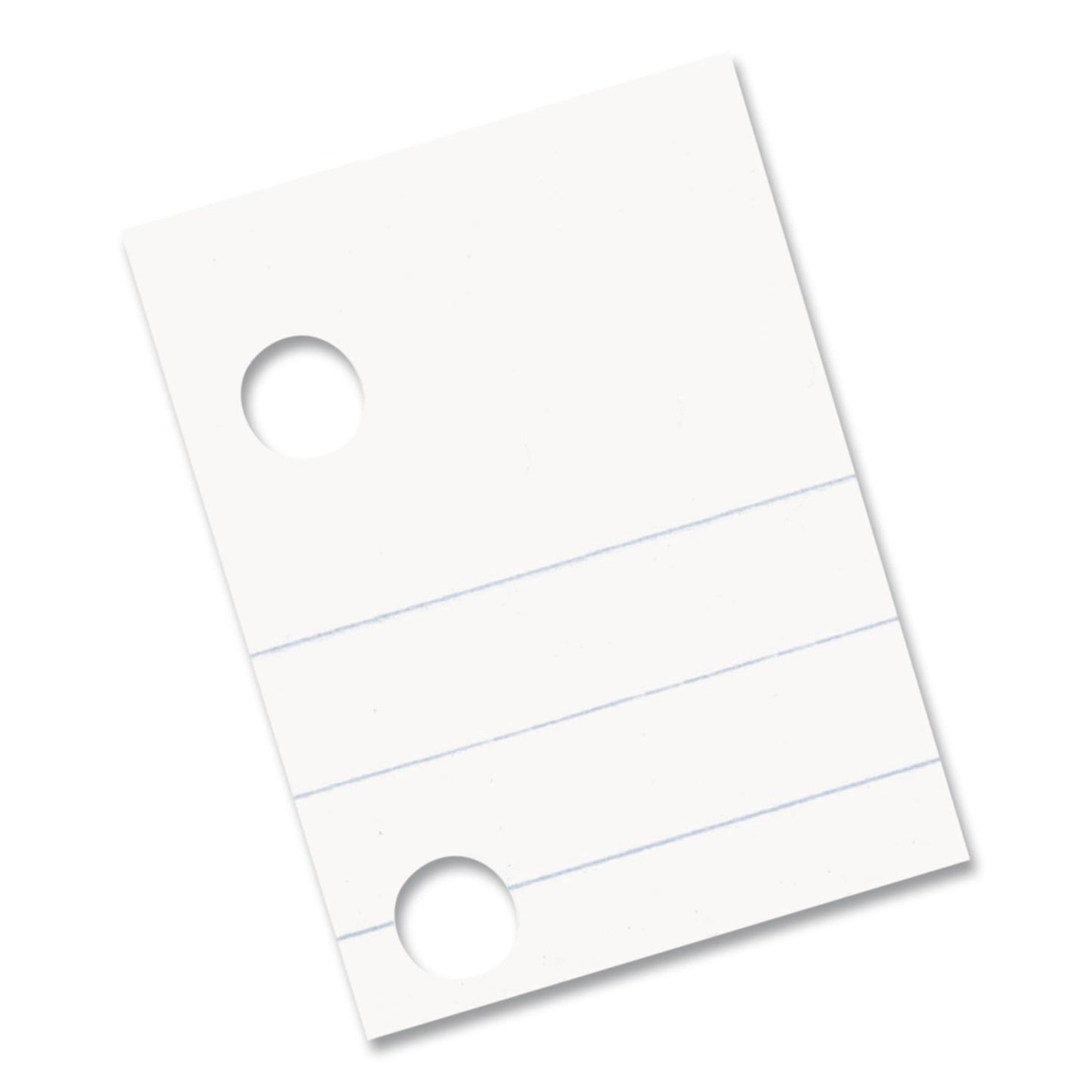Composition Paper, 5-Hole, 8 X 10.5, Wide/legal Rule, 500/pack